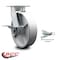 Service Caster 8 Inch Kingpinless Semi Steel Wheel Swivel Caster with Brake and Swivel Lock SCC SCC-KP30S820-SSR-SLB-BSL - alternate 6